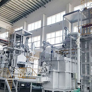 Continuous tower melting furnace